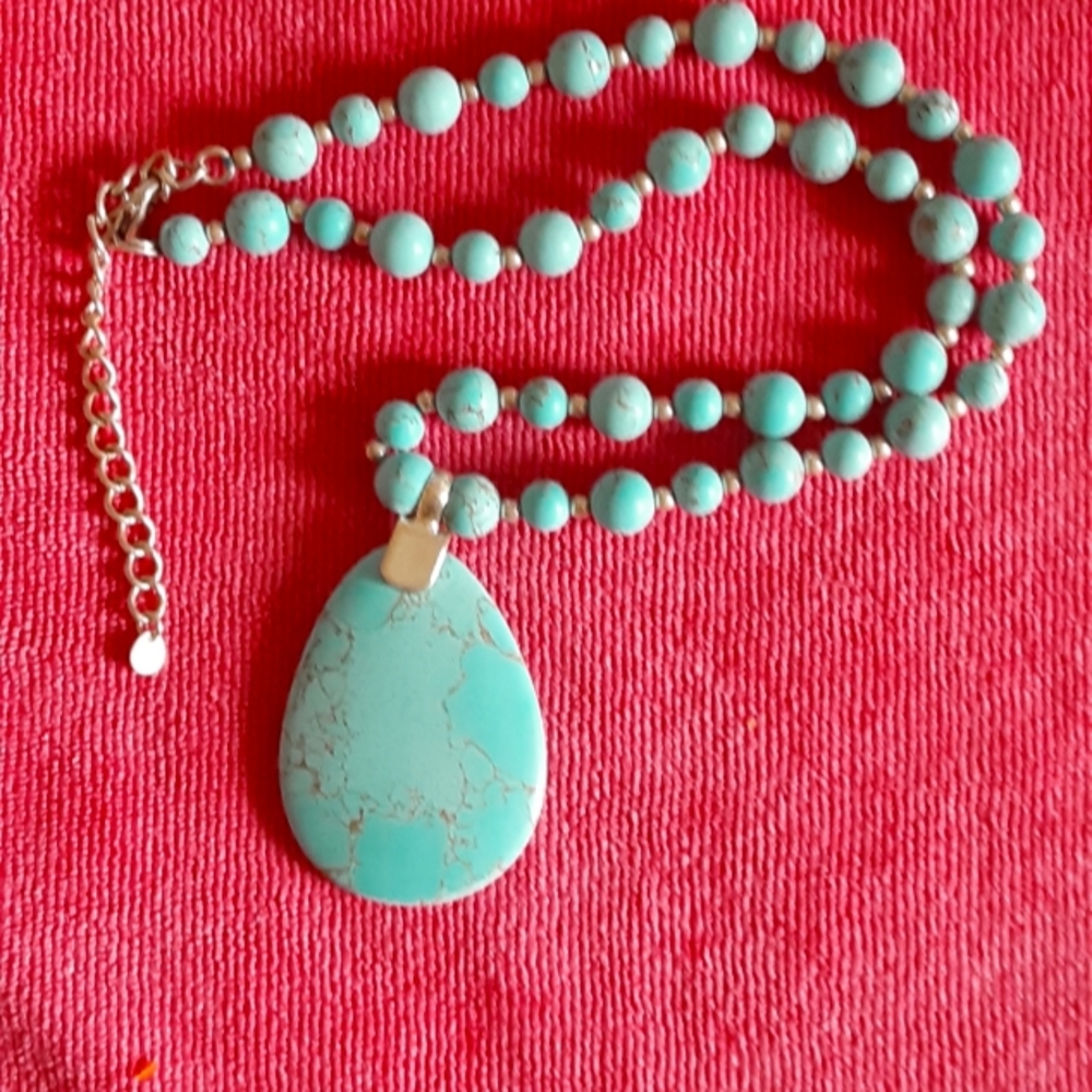 Studio Barse stamped 925 sterling silver Turquoise Necklace